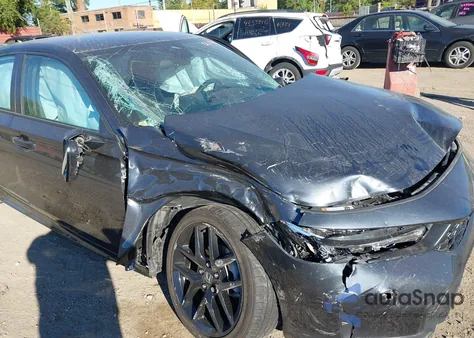 2025 Honda Civic Sport from USA, damaged, VIN 2HGFE2F57SH521209